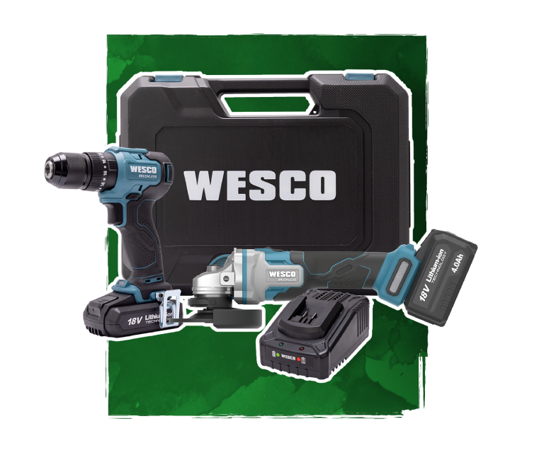 Kit Furadeira de Impacto + Esmerilhadeira WS1008K